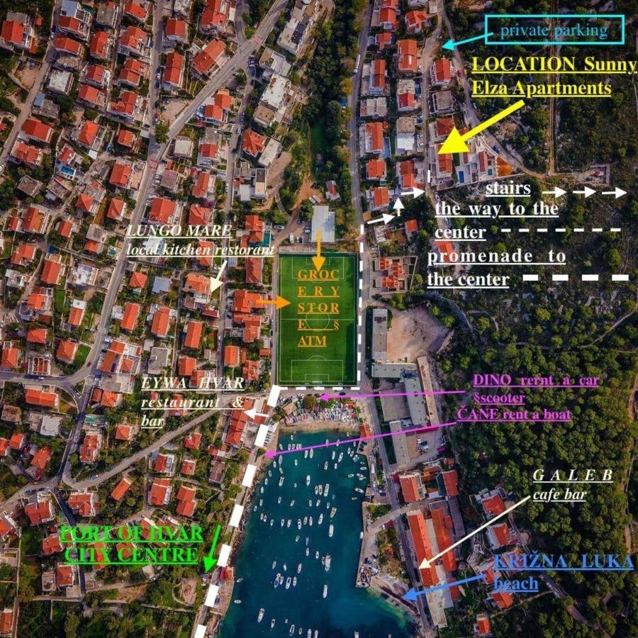 Apartment Sunny Elza 2 هفار المظهر الخارجي الصورة